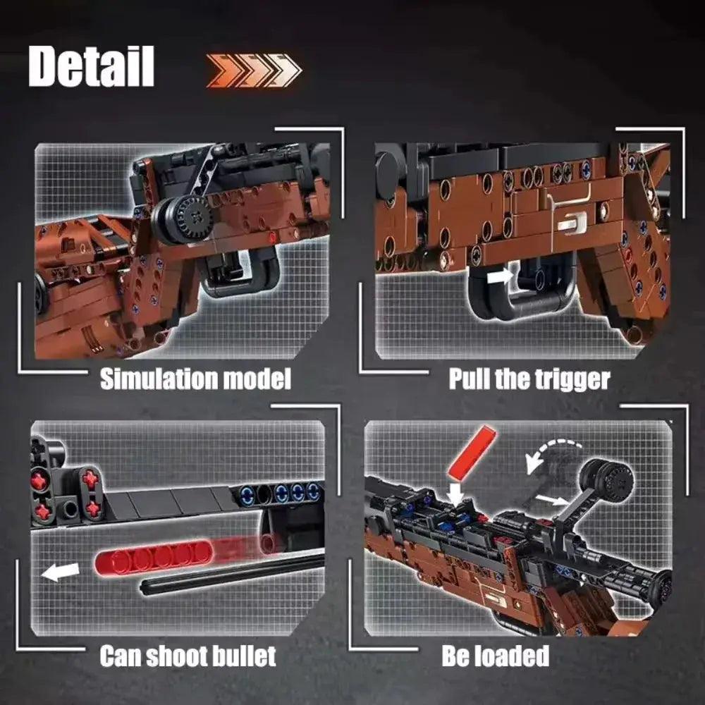 Lego Compatible Military Building Blocks Sniper Toy -  ToylandEU™
