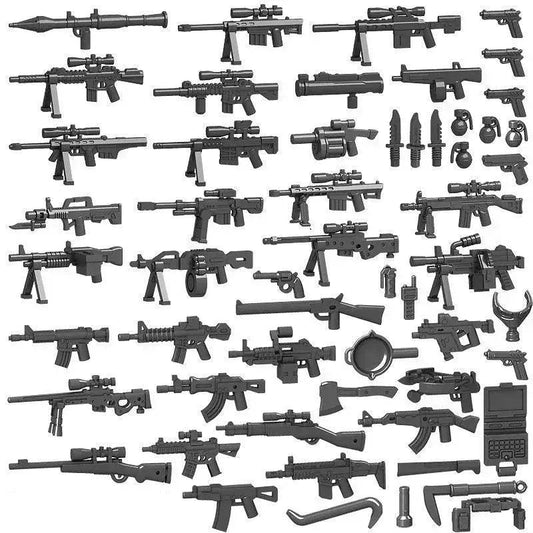  Lego Compatible Military Building Blocks With Weapons -  ToylandEU™
