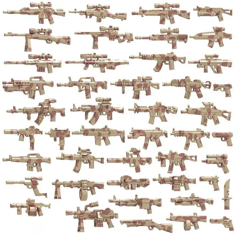  Lego Compatible Military Building Blocks With Weapons -  ToylandEU™
