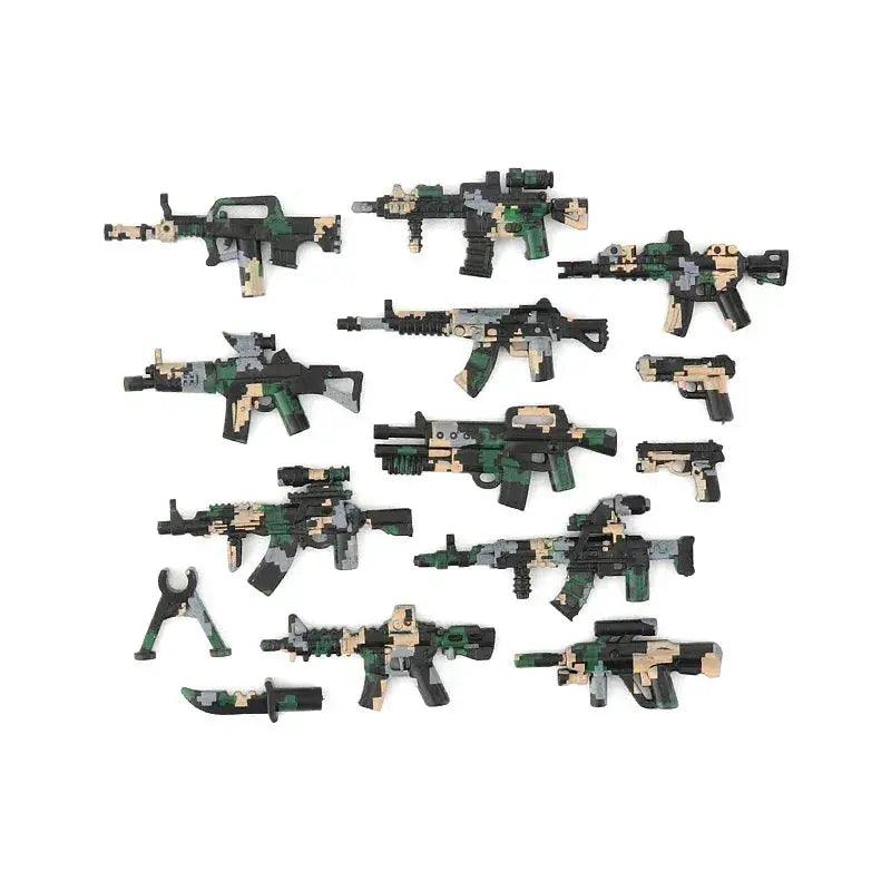  Lego Compatible Military Building Blocks With Weapons -  ToylandEU™