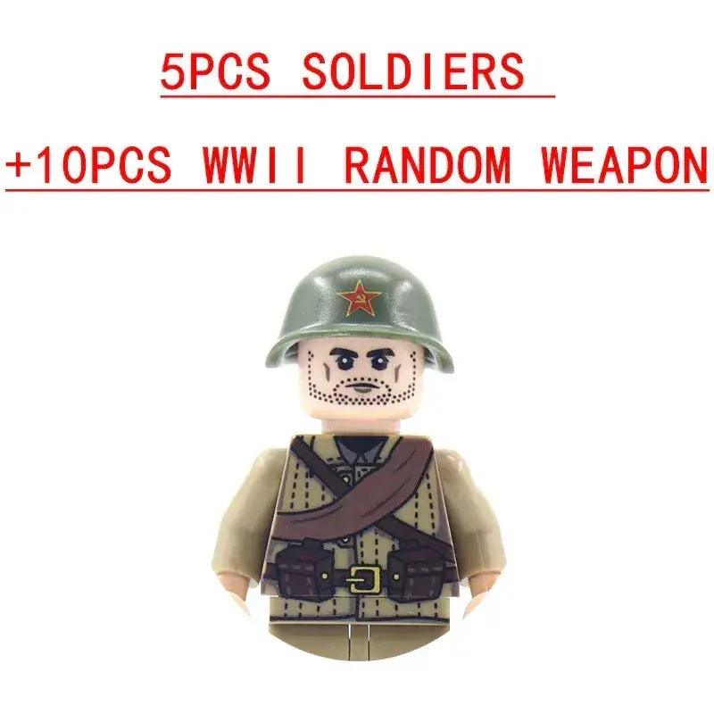  Lego Compatible Military Building Blocks With Weapons -  ToylandEU™