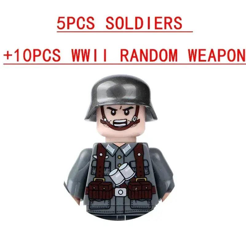  Lego Compatible Military Building Blocks With Weapons -  ToylandEU™