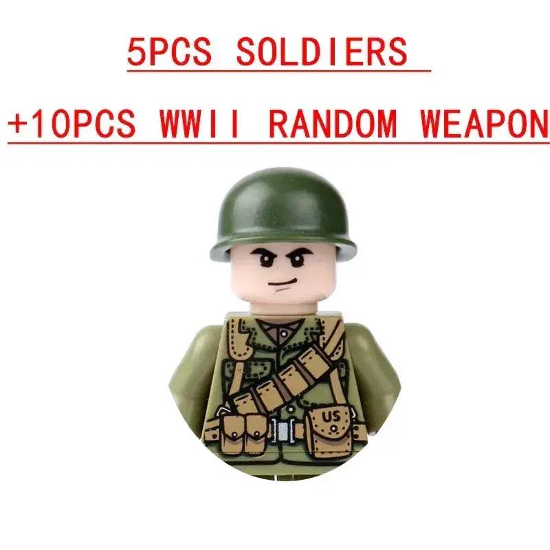  Lego Compatible Military Building Blocks With Weapons -  ToylandEU™