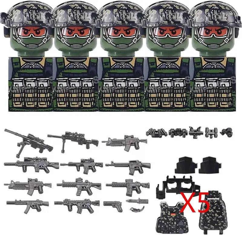  Lego Compatible Military Figure KSK Soldier -  ToylandEU™