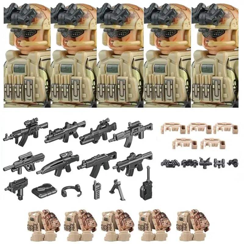  Lego Compatible Military Figure KSK Soldier -  ToylandEU™