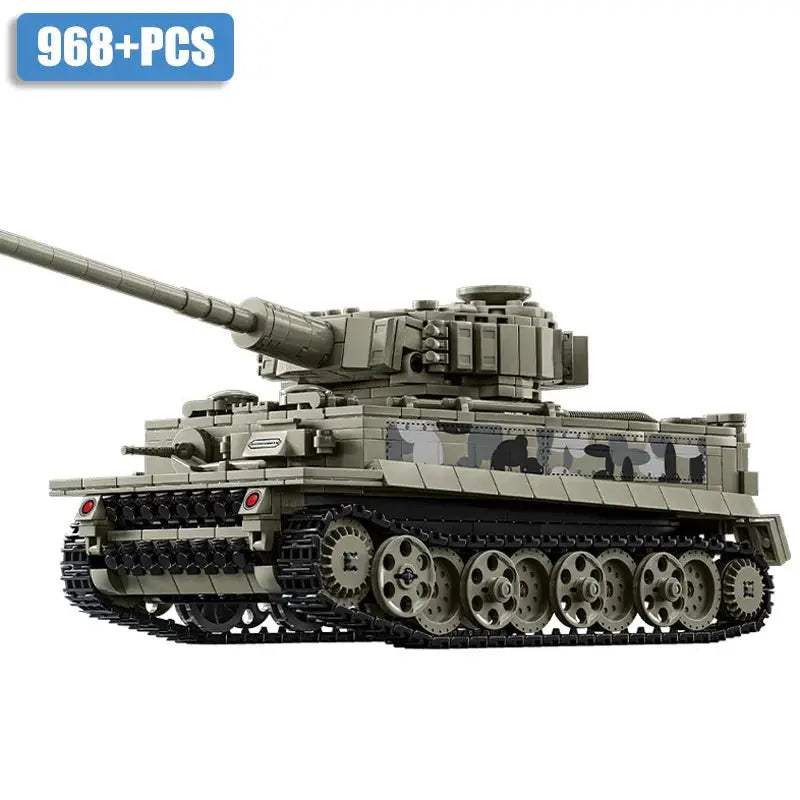  Lego Compatible Military Tank For Kids Ages 6 Durable -  ToylandEU™