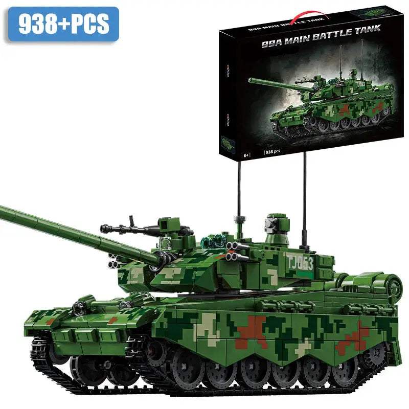  Lego Compatible Military Tank For Kids Ages 6 Durable -  ToylandEU™