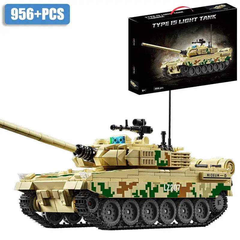  Lego Compatible Military Tank For Kids Ages 6 Durable -  ToylandEU™