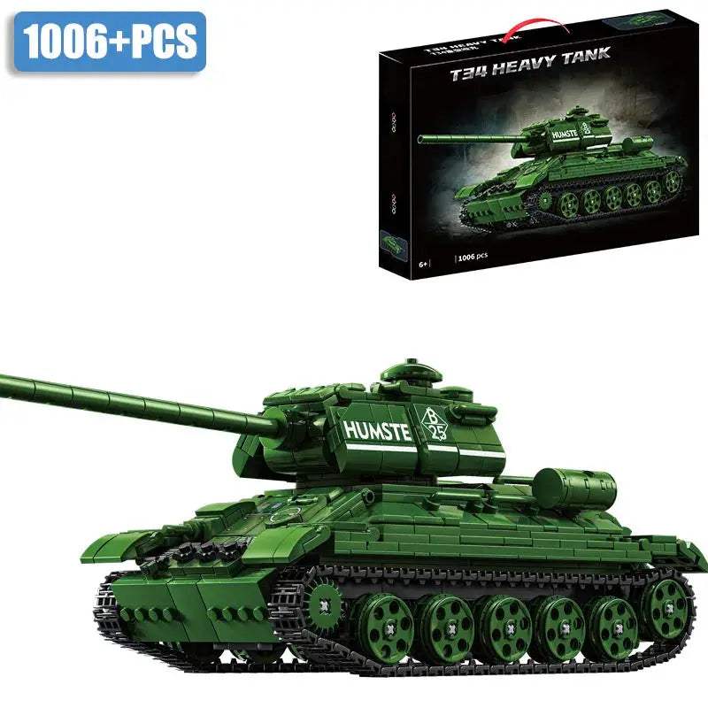  Lego Compatible Military Tank For Kids Ages 6 Durable -  ToylandEU™