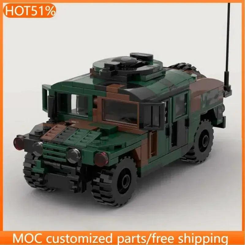  Lego Compatible Military Tank DIY Kit Creative Kids -  ToylandEU™