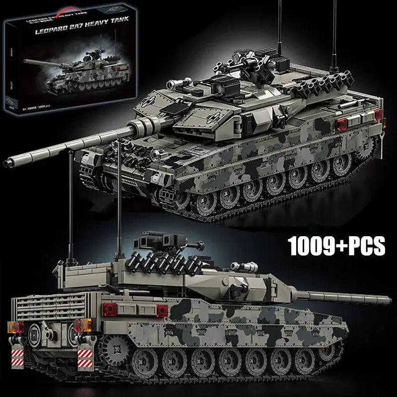  Lego Compatible Military Tank For Kids Ages 6 Durable -  ToylandEU™