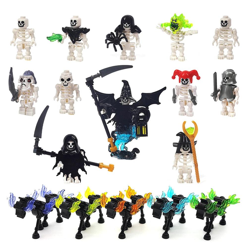 Lego Compatible Mini Figures | Skeletal Set | Toylandeu™