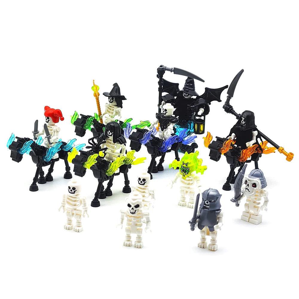 Lego Compatible Mini Figures | Skeletal Set | Toylandeu™