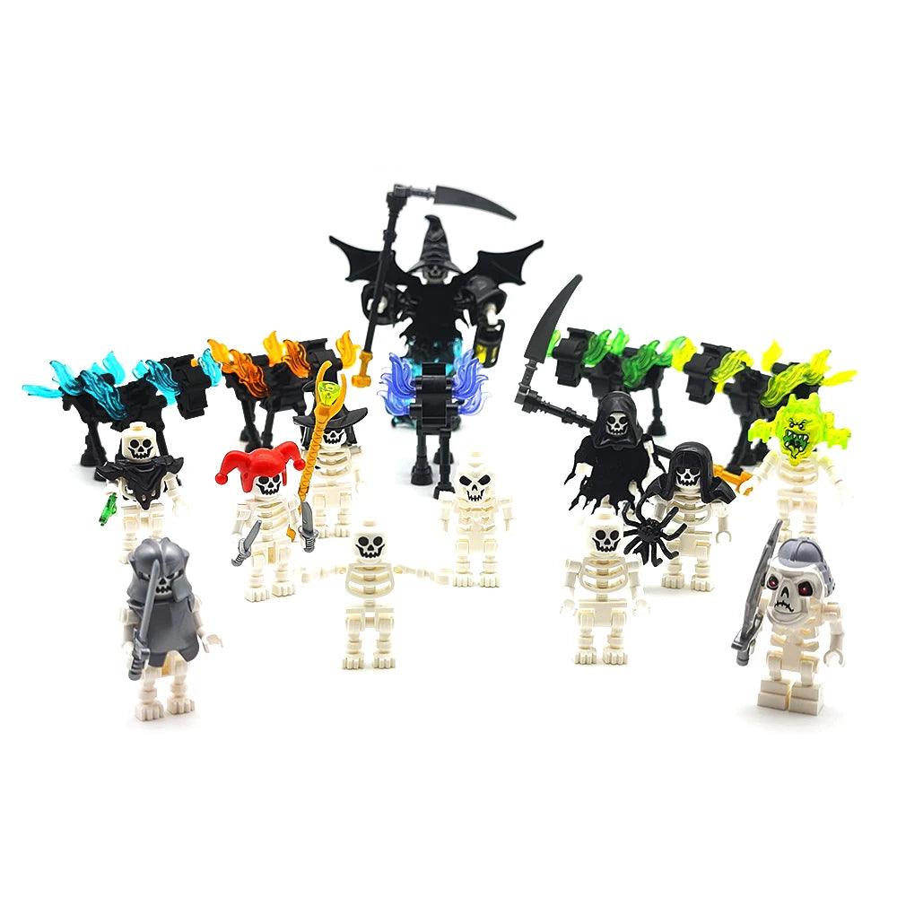 Lego Compatible Mini Figures | Skeletal Set | Toylandeu™