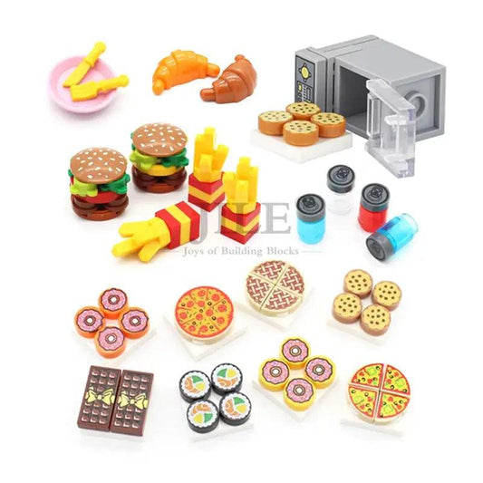  Lego Compatible Mini Food Building Blocks CE Certified -  ToylandEU™
