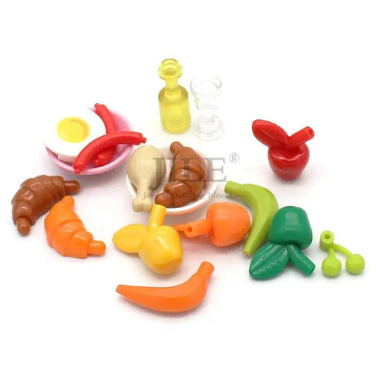  Lego Compatible Mini Food Building Blocks CE Certified -  ToylandEU™
