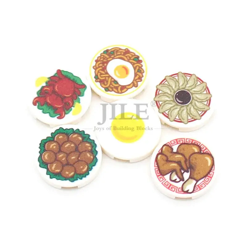 Lego Compatible Mini Food Building Blocks For Creative City Play - ToylandEU