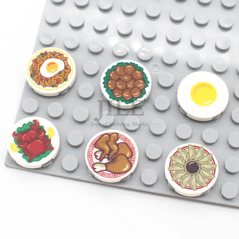 Lego Compatible Mini Food Building Blocks For Creative City Play - ToylandEU