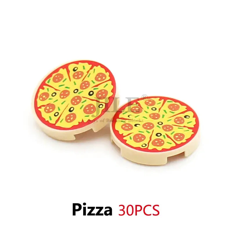 Lego Compatible Mini Food Building Blocks For Creative City Play - ToylandEU