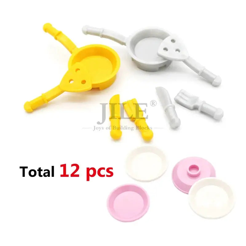 Lego Compatible Mini Food Building Blocks For Creative City Play - ToylandEU