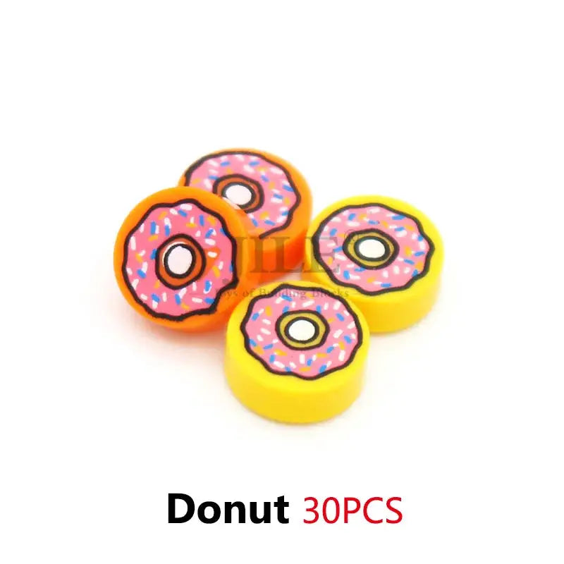 Lego Compatible Mini Food Building Blocks For Creative City Play - ToylandEU