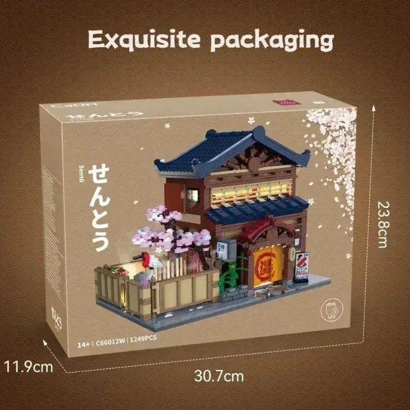  Lego Compatible Modular Bathhouse Building Blocks Safe -  ToylandEU™