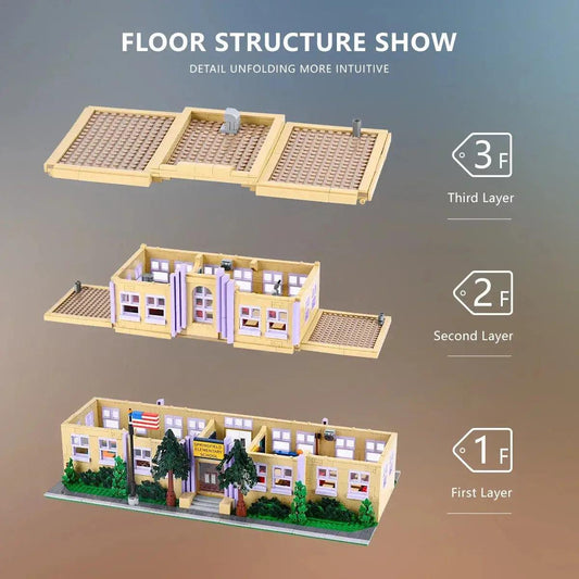 Lego Compatible Modular Building Blocks Architecture -  ToylandEU™