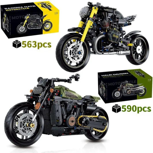  Lego Compatible Motorbike Building Blocks For Kids Gift -  ToylandEU™