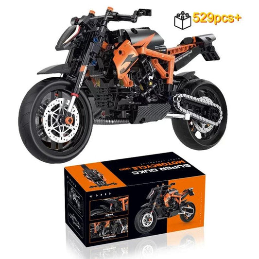  Lego Compatible Motorbike Building Blocks Set 529 Pcs Unisex -  ToylandEU™