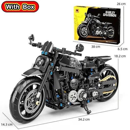  Lego Compatible Motorbike Building Blocks Set Creative -  ToylandEU™