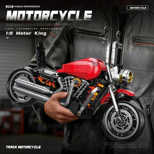  Lego Compatible Motorbike Building Blocks Set Detailed -  ToylandEU™