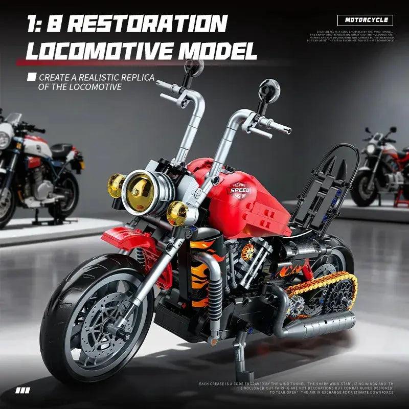  Lego Compatible Motorbike Building Blocks Set Detailed -  ToylandEU™