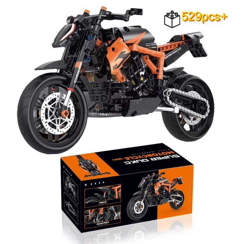  Lego Compatible Motorbike Building Blocks Set 529 Pcs Unisex -  ToylandEU™