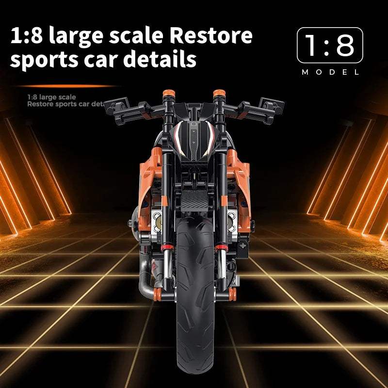  Lego Compatible Motorbike Building Blocks Set 529 Pcs Unisex -  ToylandEU™
