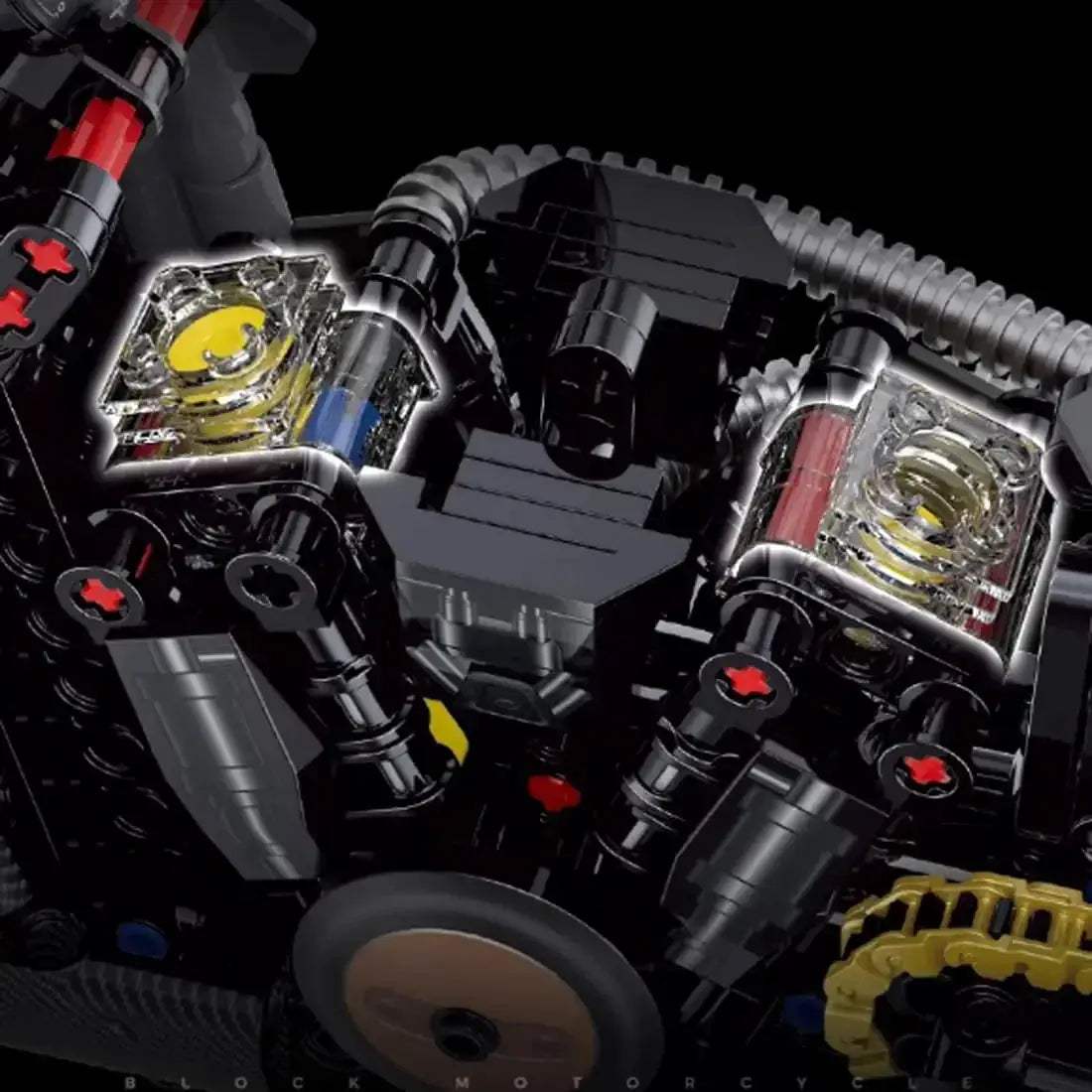Hakinang Leilong Motorcycle Building Blocks Children’s Toy Model as a Birthday, Christmas, or Thanksgiving Gift for Kids - ToylandEU
