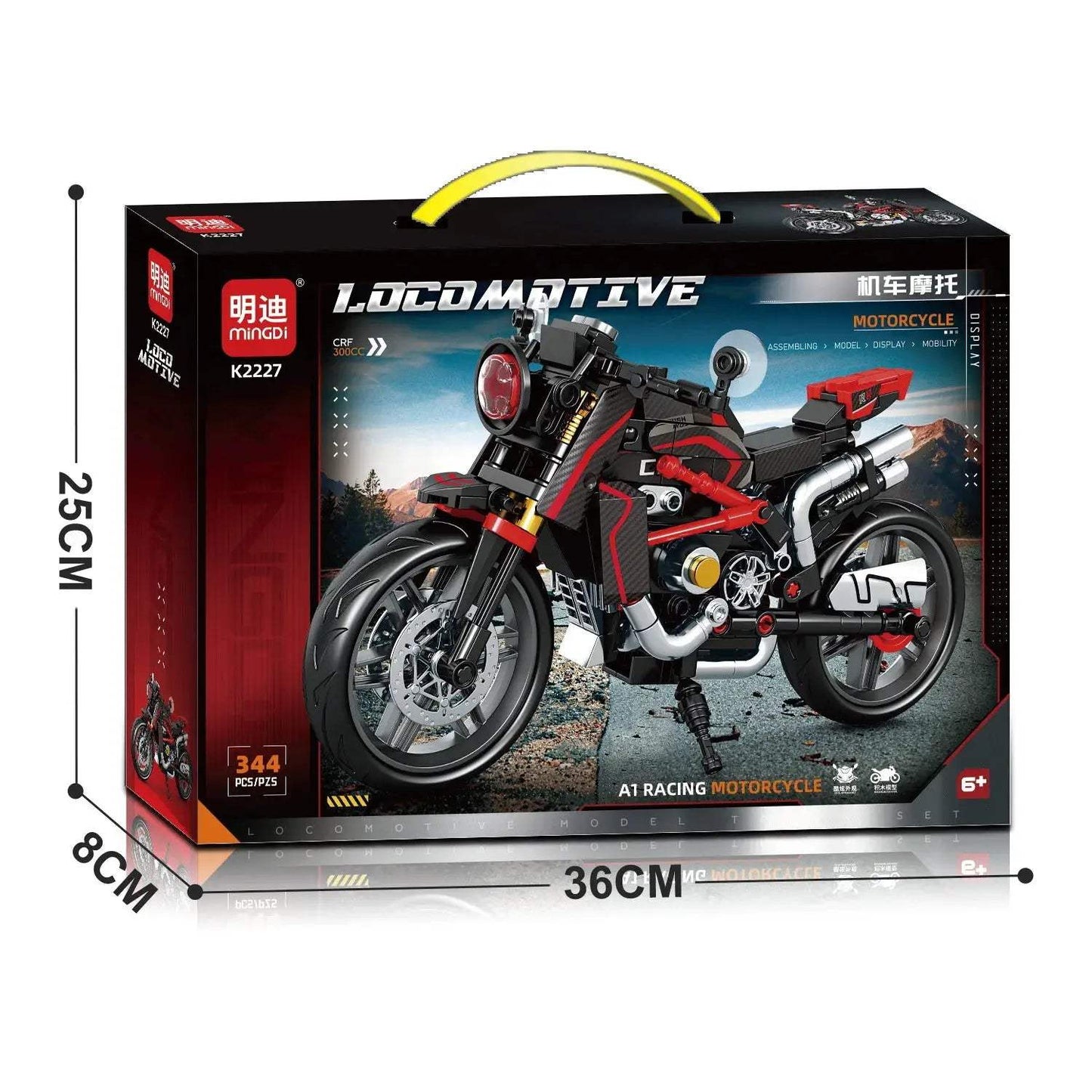 City Retro Technical Moto Car Building Blocks Racing Motobike Vehicle Bricks Toys for Children Gifts - ToylandEU