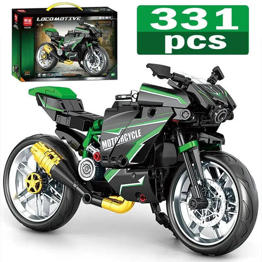  Lego Compatible Motorcycle Building Blocks Set Unisex -  ToylandEU™