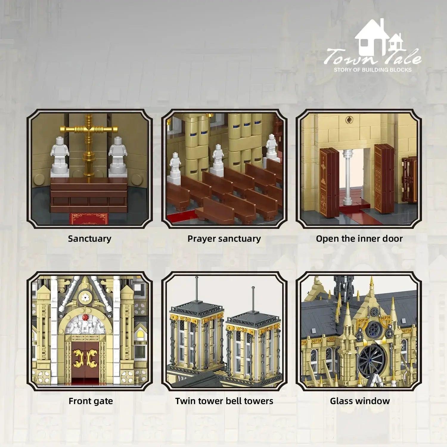  Lego Compatible Notre Dame Model Kit Challenging Build -  ToylandEU™