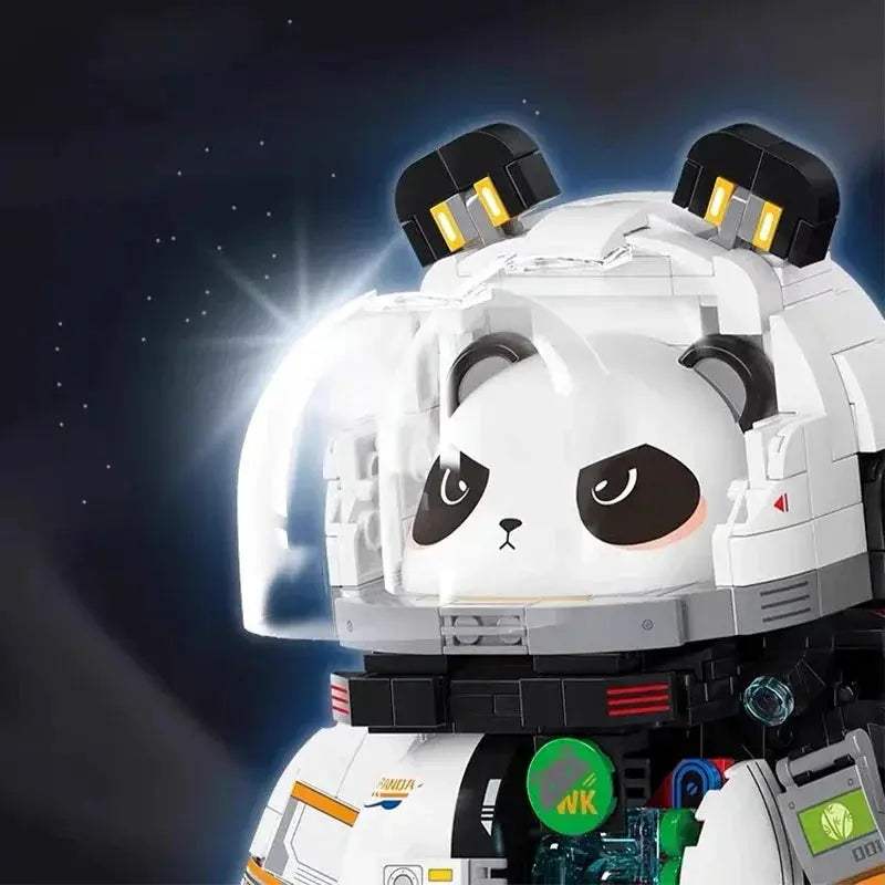  Lego Compatible Panda Space Astronaut Display Model -  ToylandEU™