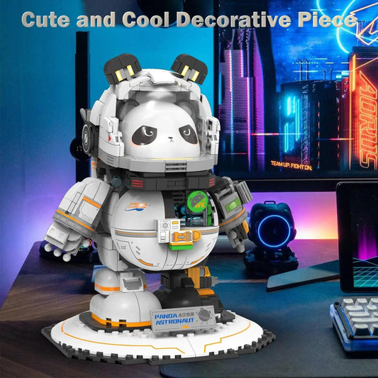  Lego Compatible Panda Space Astronaut Display Model -  ToylandEU™