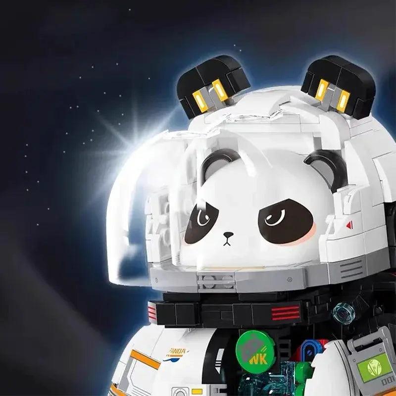  Lego Compatible Panda Space Astronaut Display Model -  ToylandEU™