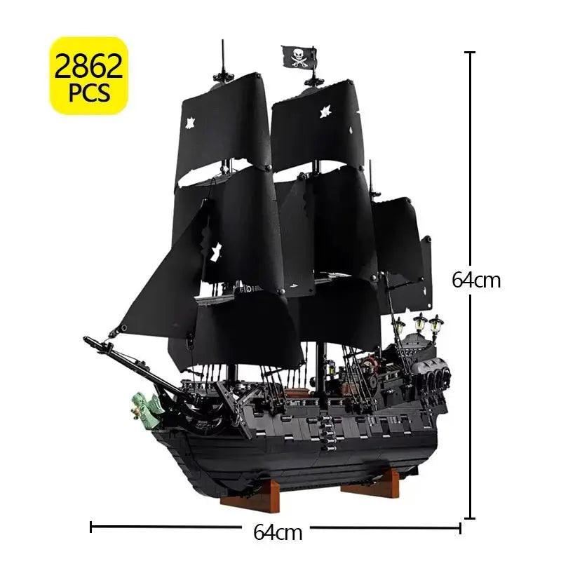  Lego Compatible Pirates Of The Caribbean Black Pearl Warship -  ToylandEU™