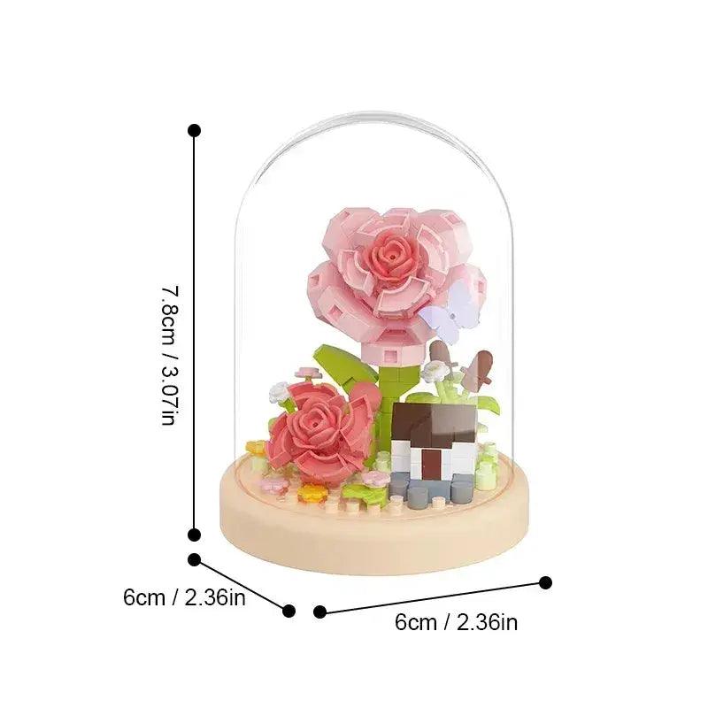  Lego Compatible Potted Eternal Flower Block Durable -  ToylandEU™