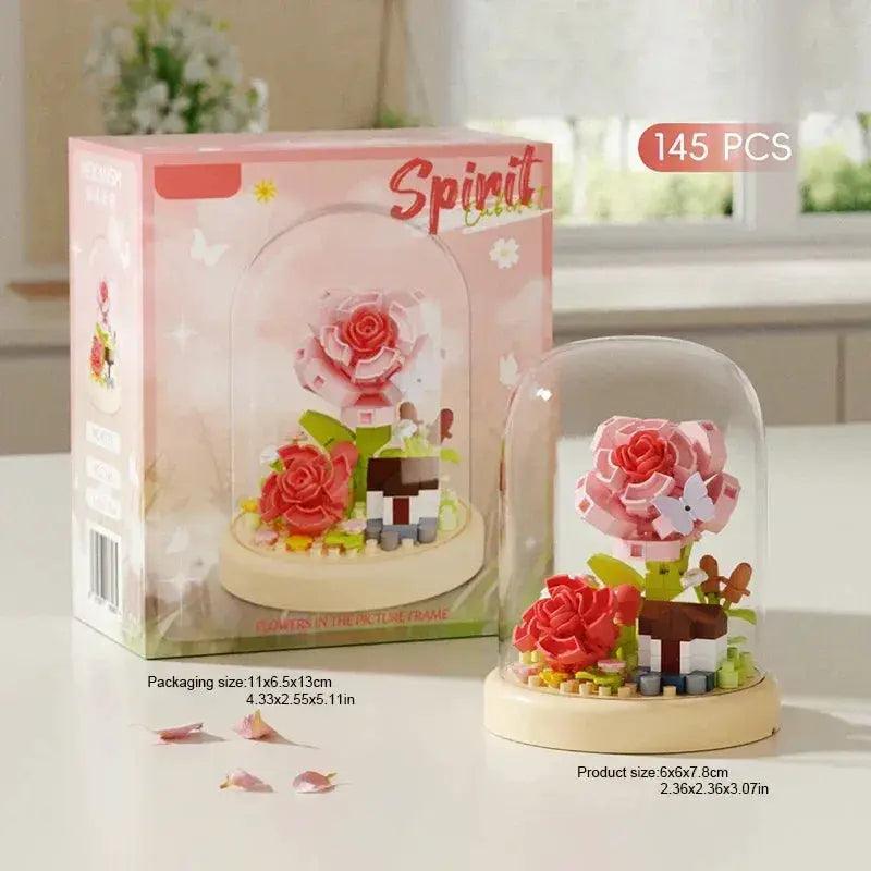  Lego Compatible Potted Eternal Flower Block Durable -  ToylandEU™