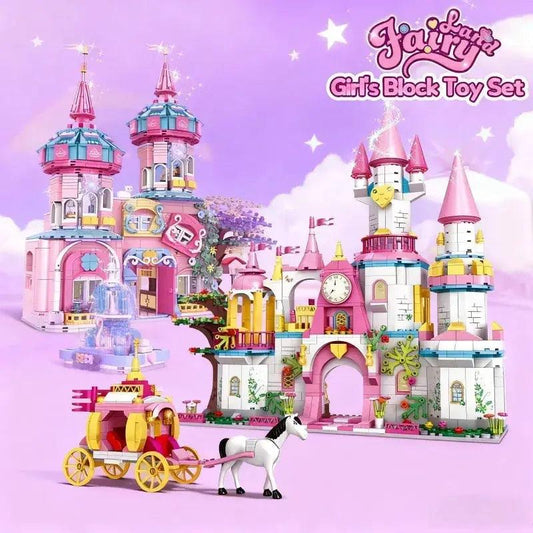  Lego Compatible Princess Blocks Swan Lake Castle Set -  ToylandEU™
