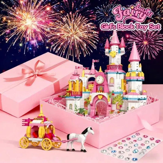  Lego Compatible Princess Blocks Swan Lake Castle Set -  ToylandEU™