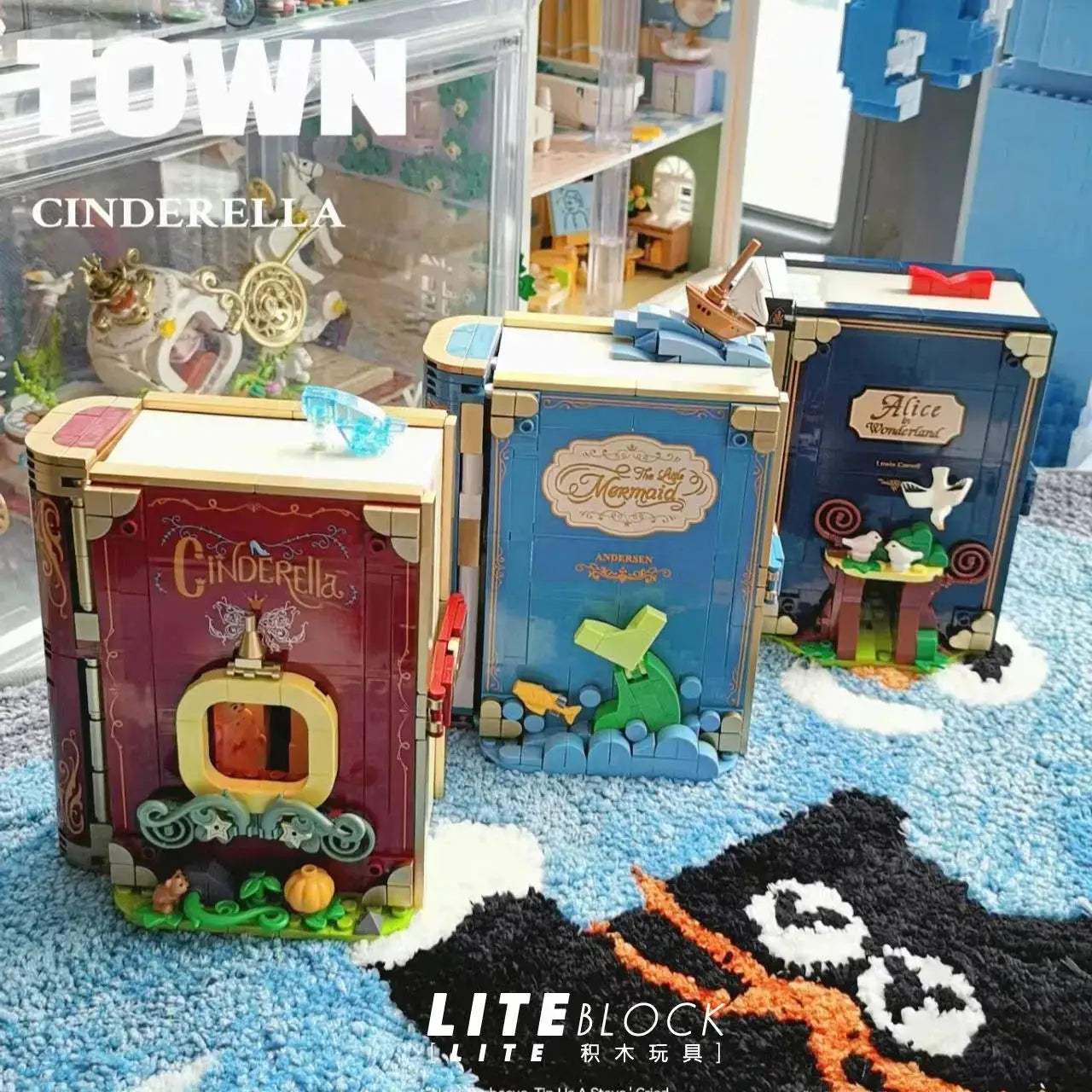 Lego Compatible Princess Building Blocks Storybook Set - ToylandEU