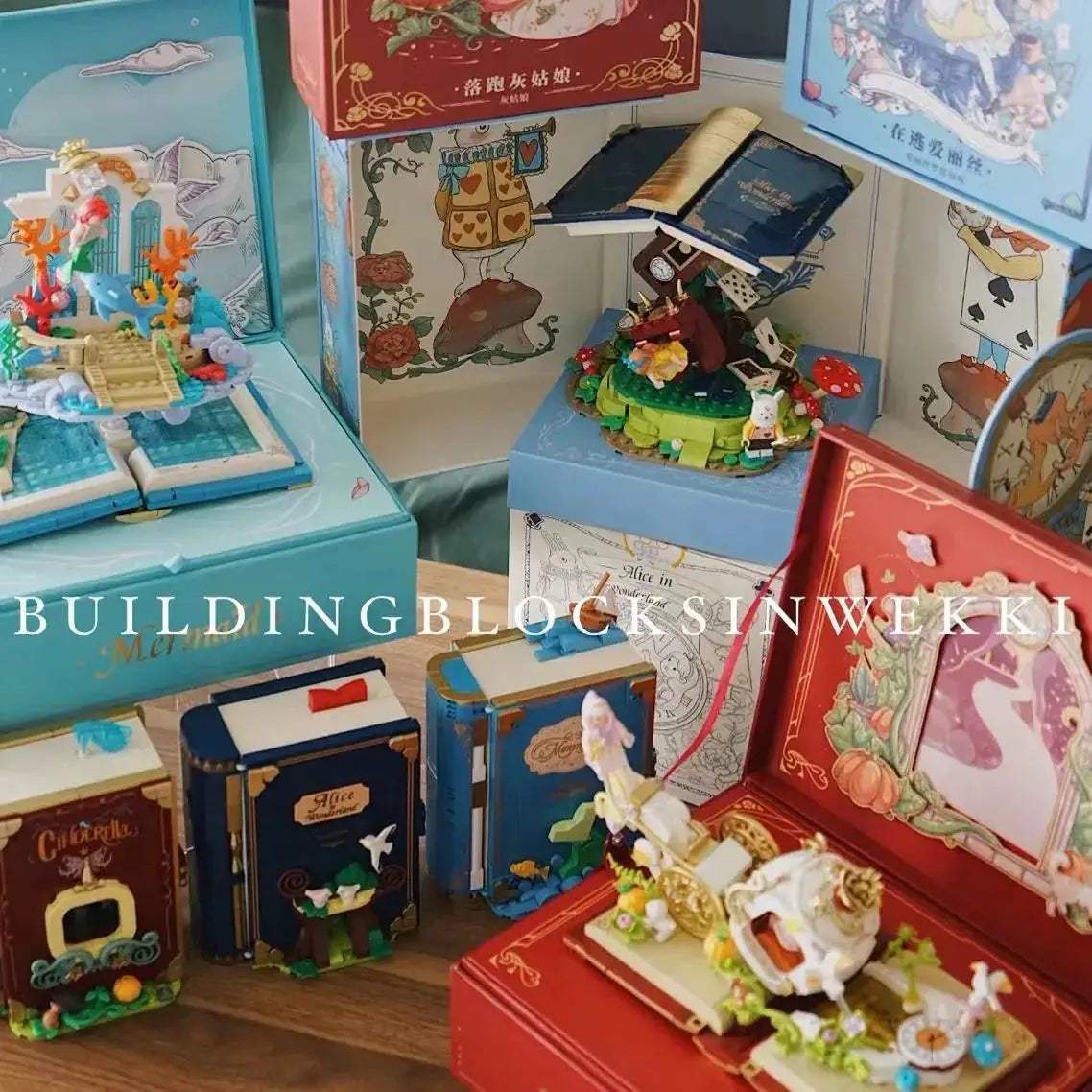 Lego Compatible Princess Building Blocks Storybook Set - ToylandEU