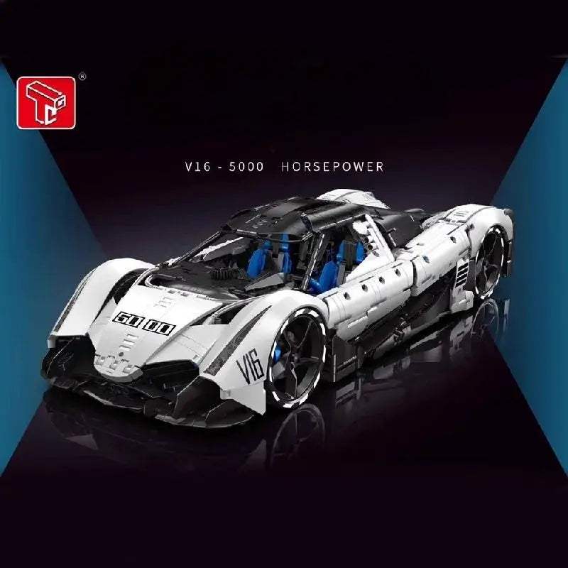  Lego Compatible RC Supercar Model Kit 4016 Pieces Set -  ToylandEU™