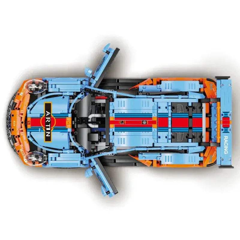 Lego Compatible Racing Car Building Block Set For Kids - ToylandEU